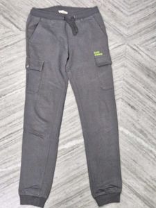GIRLS Gray Cargo Joggers