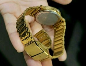 HMT New Watch Gold Plate ⌚