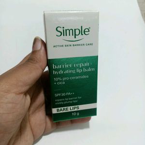 Simple Barrier Repair Hydrating Lip Balm