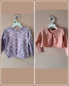 Sweatshirt and sweater.
