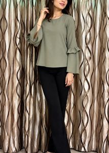 Stylish Bell Sleeve Top