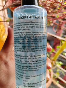 StudioWest Hydrating Micellar Water - HA &amp; Aloe