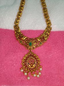 Antique Haaram With Earrings