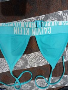 Calvin Klein Blue Sports Bra