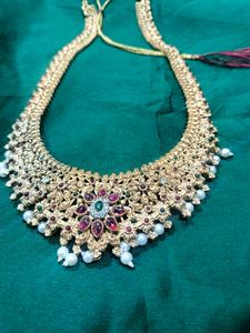 Long Traditional Haram With Ear Rings