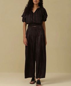 Ritu kumar’s Stylish Black Co-ord Set