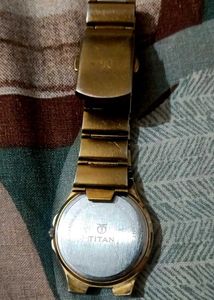 Titan Gold Analog Watch