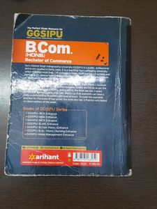BOOK  Of B.COM (Hons)