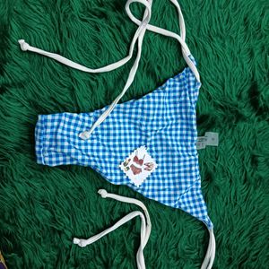 Blue Gingham🆕🎁 Bikini Bottom
