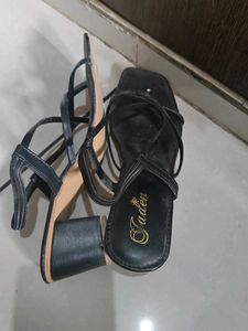 Jade Heels - Black - Size 7