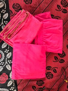 Vibrant Pink Kurta Set