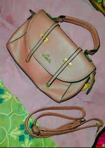 Lavie Pink Satchel Handbag