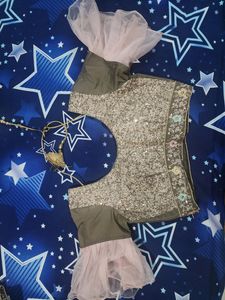 Sparkly Embellished Lehenga Skirt