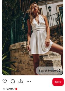 NEW ZRA Elegant Halter Neck Velvet Dress