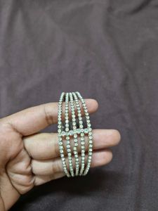 Sparkling Rhinestone Bangle Bracelet