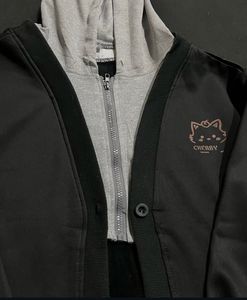 Stylish Dual-Layered Hoodie Cardigan