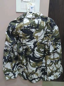 Men's Camouflage Print Shirt