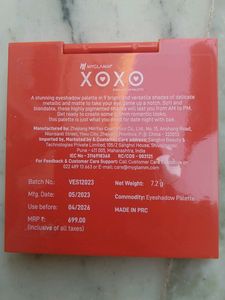 Myglamm Xoxo Eyeshadow Palette