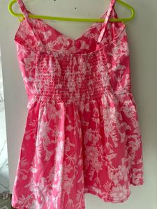 Floral Print Pink Top