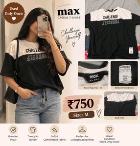 Max Casual T-Shirt - Trendy & Stylish