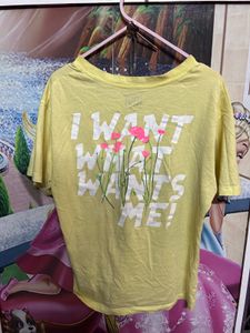 Yellow Graphic T-Shirt