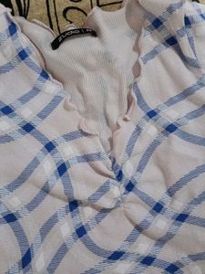 Cute Plaid Cropped Top