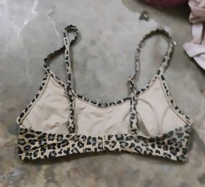 Leopard Print Sports Bra