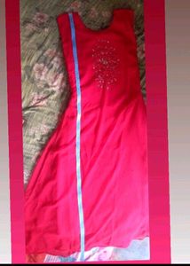 Pink Embellished gown with shrug