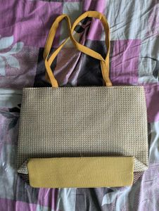 CLEARANCE Unused Textured Tote Bag