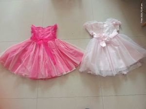 Adorable Pink &amp; White Tutu Dresses for Girls
