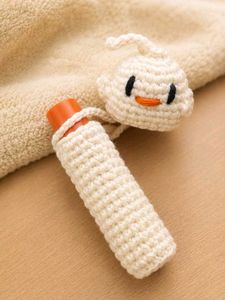 crochet mashroom bag charm