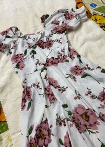 Floral Print Skater Dress