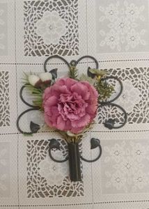 15. Decorative Wall Flower Holder