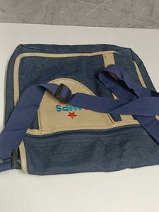 Denim Waist Bag with "AMPS express"