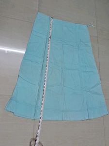 Baby Blue Midi Skirt