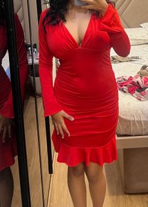 Bell Sleeve Mini Dress