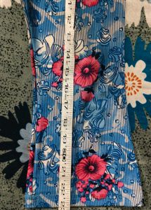 Girls' Pink &amp; Blue Floral plazo Set for kids