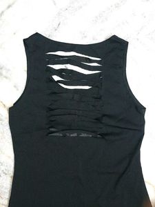 🕷Black 'Dress Me Up' Tank Dres