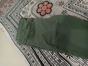 Men's Green Casual Pants
