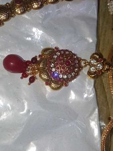2 setsTraditional Indian Necklace and Earring Se