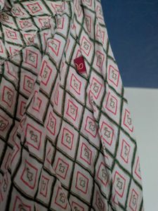 White Printed Kurta