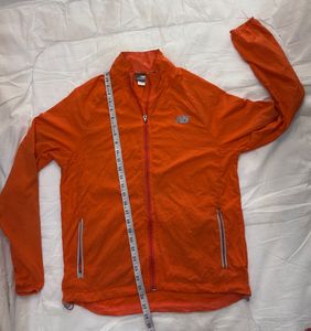 New Balance Orange Windbreaker Jacket