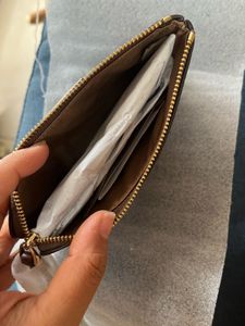 authentic Coach Signature Print Wristlet