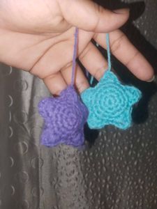 chrochet Star ⭐ 2 pcs