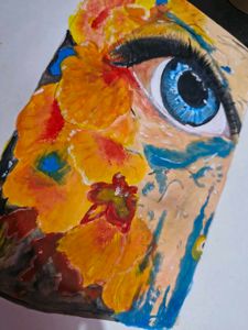 Eye & Floral Art