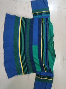 Striped Long Sleeve Top