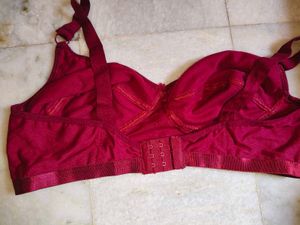 Comfortable Maroon Bra