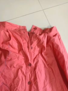 Red Skirt With Pockets