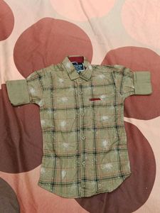 kids Checkered Casual Shirt