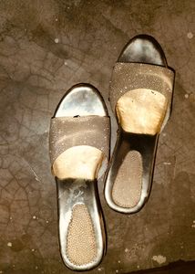 Sparkling Slide Sandals